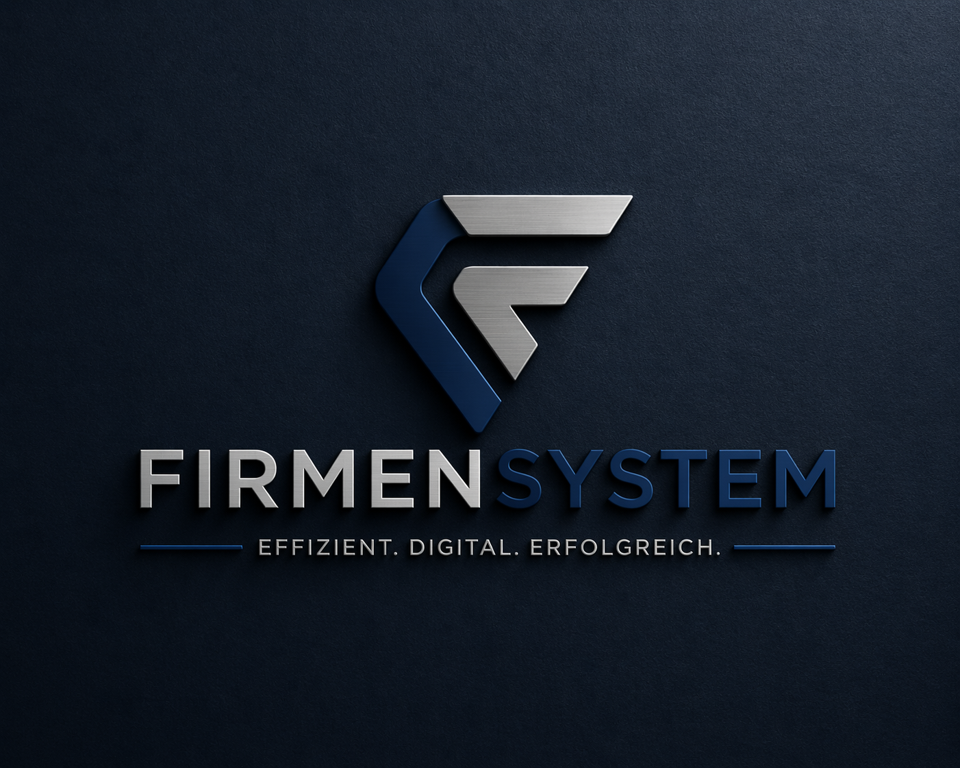 Eigenes auf Wunsch gestaltetes Firmensystem